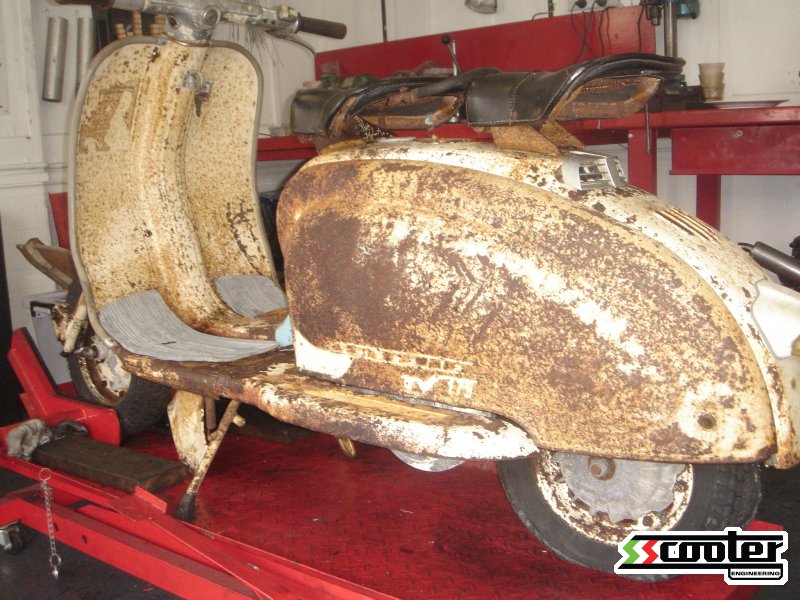 1958 Lambretta Tv175 Series 1 S S Scooter Engineering